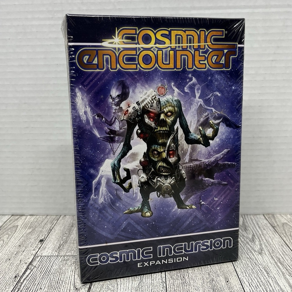 Cosmic Encounter Cosmic Incursion Expansion Fantasy Flight NEW in Shrink! Rare
